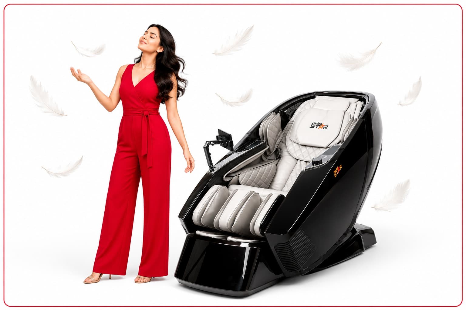 RoboSTAR massage chair – Feel The Sync. Live Best.