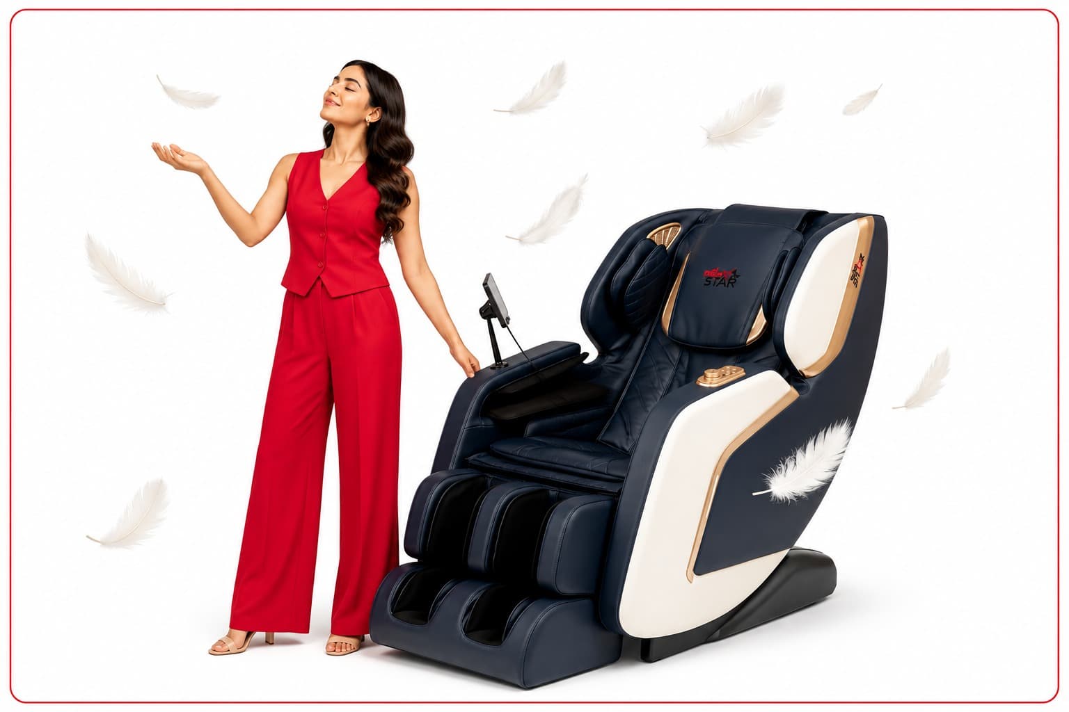 RoboSTAR massage chair – Luxury That Understands You.
